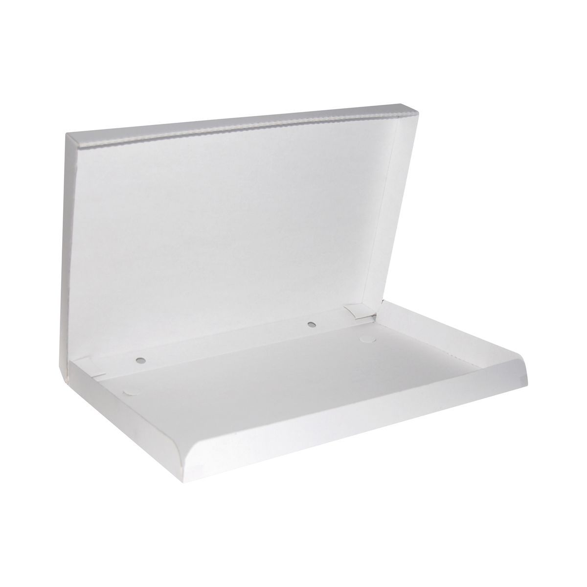 BOITE TRAITEUR BLANCHE CARTON  - Micro Cannelure 40x60x5cm - PUBLI EMBAL